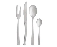 Future set of 24 cutlery in flock box