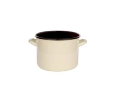 Altom Design Tiesus puodas 1,5l, skersmuo 14cm, aukštis 11cm, kreminis/vidus tamsus