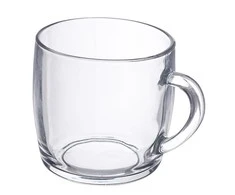 Havana glass mug 310ml