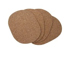Lumarko cpl. 4 oval washers 40x29cm made of natural cork