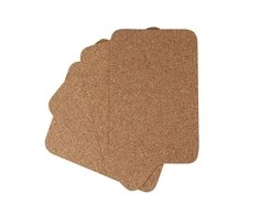 Lumarko cpl. 4 rectangular pads 25x35cm made of natural cork