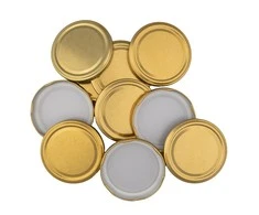 Set of 10 caps auksinis fi 82 6z