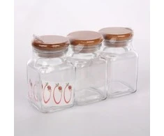 Altom Set of 3 containers for spices 150ml president line