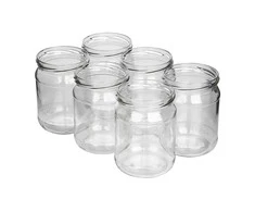 Set of 6 jars to-520