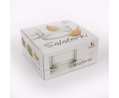 Set of pressed salad bowls dia.17cm+dia.20cm