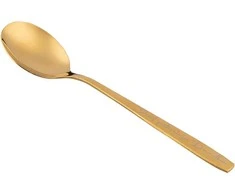 Golden spoon with logo Świat Potrzebuje Dziadka