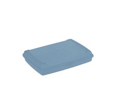 Luca click box mini 17x13x3,5 cm 500 ml mėlynas