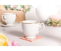 MariaPaula Klasyka Golden line cup for coffee 220ml