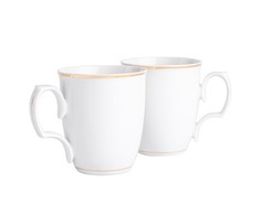 Lumarko MariaPaula Klasyka dec. Gold line set of 2 mugs 360ml