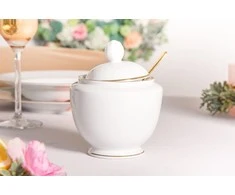 MariaPaula Klasyka Golden Line sugar bowl 330ml