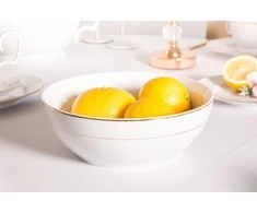 Lumarko MARIAPAULA CLASSIC GOLD LINE APVALUS SALOTŲ DUBENIS 23CM 1750ML (L02)