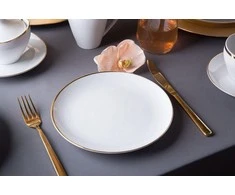Porcelana Mariapaula MariaPaula Moderna Gold dessert plate 20,5cm