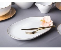 Lumarko MariaPaula Moderna Gold oval plate 28cm