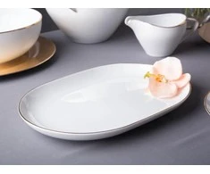 Lumarko MariaPaula Moderna Gold oval plate 33cm