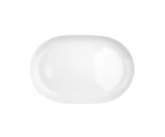 MariaPaula Moderna Baltas oval plate 28cm