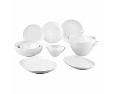 Lumarko MariaPaula Moderna Baltas dinner set 6/24