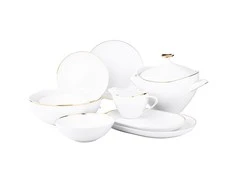 Lumarko MariaPaula Moderna Gold dinner set 6/24