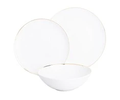 Lumarko MariaPaula Moderna Gold dinner set 6/18