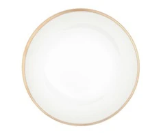 Porcelana Mariapaula MariaPaula Moderna Gold flat plate 24cm