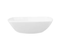 Porcelana Mariapaula MariaPaula Square Moderna Baltas deep plate 18,5cm
