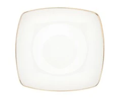 Porcelana MariaPaula MARIAPAULA MODERN SQUARE AUKSO VAKARIENIS RINKINYS 6/18