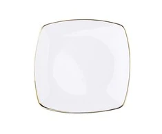 Lumarko MariaPaula Square Moderna Gold dessert plate 18cm