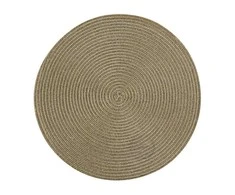 Table mat dia. 38 cm auksinis