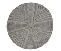 Table mat dia. 38 cm sidabrinis pilkas