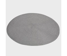Table mat dia. 38 cm sidabrinis pilkas