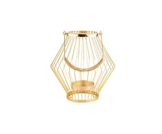 Lumarko Metal candle holder 26x26x27 cm auksinis