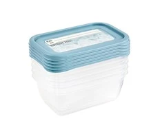 Keeeper „Mia magic ice“ rinkinys iš 5 indelių, 5 x 0,5 l, su daugkartinio naudojimo etikete