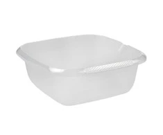 Keeeper Square bowl 34x34cm 8l transparent