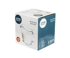 Glass milk jug 200ml 9,2x7,5x9,2 cm
