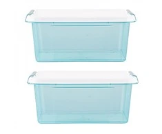Orplast Arcticline set of 2 rectangular food containers 1.6 L 19.5 x 15 x 8.5 cm