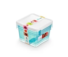 Orplast Arcticline set of 3 square food containers 1.15 L 15x15x8.5 cm