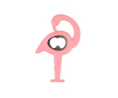 Bottle opener 9X12X0,5 cm flamingo