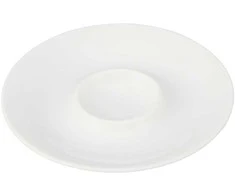 Egg stand 12.5 cm, cream porcelain
