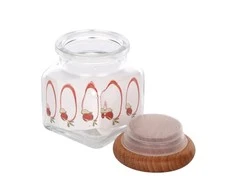 rotho Glass seasoning containers 120ml 1 pcs President Line