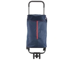 Gimi Mėlynas pirkinių vežimėlis 30 kg/50 l. Dvigubas Naujas mėlynas