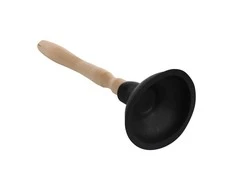 Sink plunger juodas