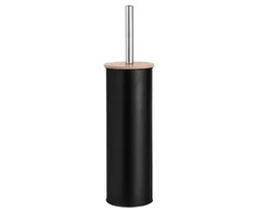 Toilet brush in juodas metal case 9,5x26,5x38 cm