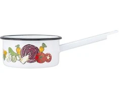 Prikaistuvis long handle 1,0l dia.14cm h.7cm dec. vegetables
