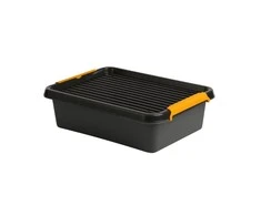Orplast Solidstorebox storage container with lid 39x29x11cm 8,5l