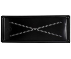 Tray to the dryer juodas 57,5x22,5 cm