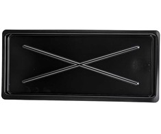 Tray to the dryer juodas 50,5x22,5cm