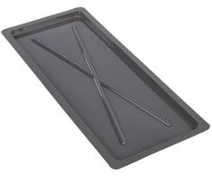 Tray to the dryer sidabrinis 55x24cm