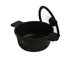 Valdinox Expert puodas 24 cm su dangčiu 4,5 l