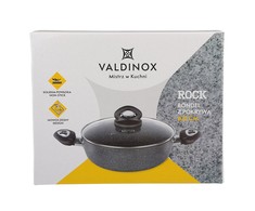 Valdinox Rock deep frypan 28cm with cover 3,5 l.