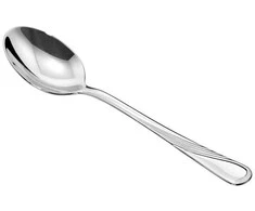 Violino set of 6 coffee spoons polished flock
