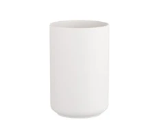 Lumarko WAZON CERAMICZNY 10X10X15 CM POPIELATY N/N BZ